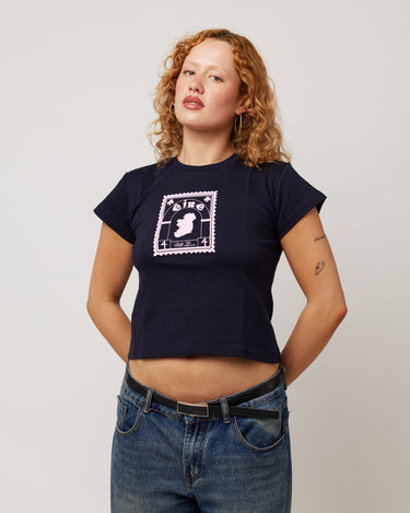 Éire Baby Tee Navy