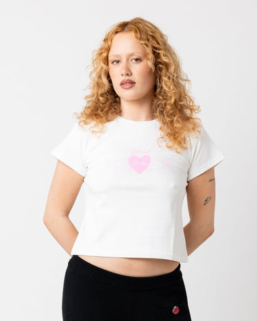 Le Grá Tee White