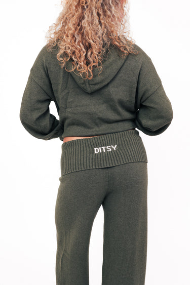 Green Knit Pants