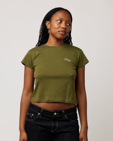 Ditsy Tee Green