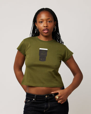 Sláinte Baby Tee Green