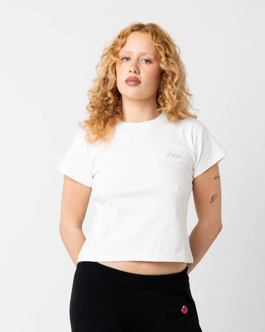 Ditsy Tee White