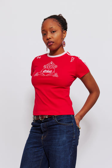 Claddagh Jersey in Red