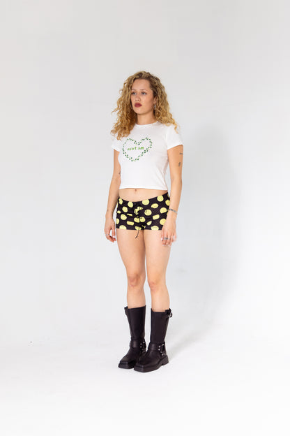 Mé Féin Baby Tee in White
