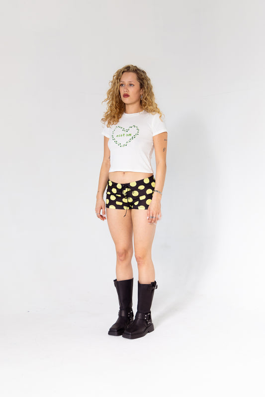 Mé Féin Baby Tee in White