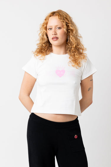 Le Grá Tee White
