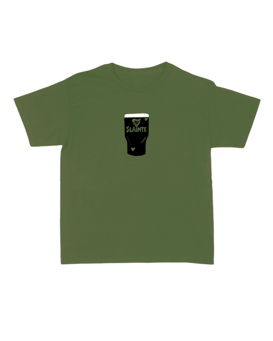 Green Sláinte Boxy Baby Tee