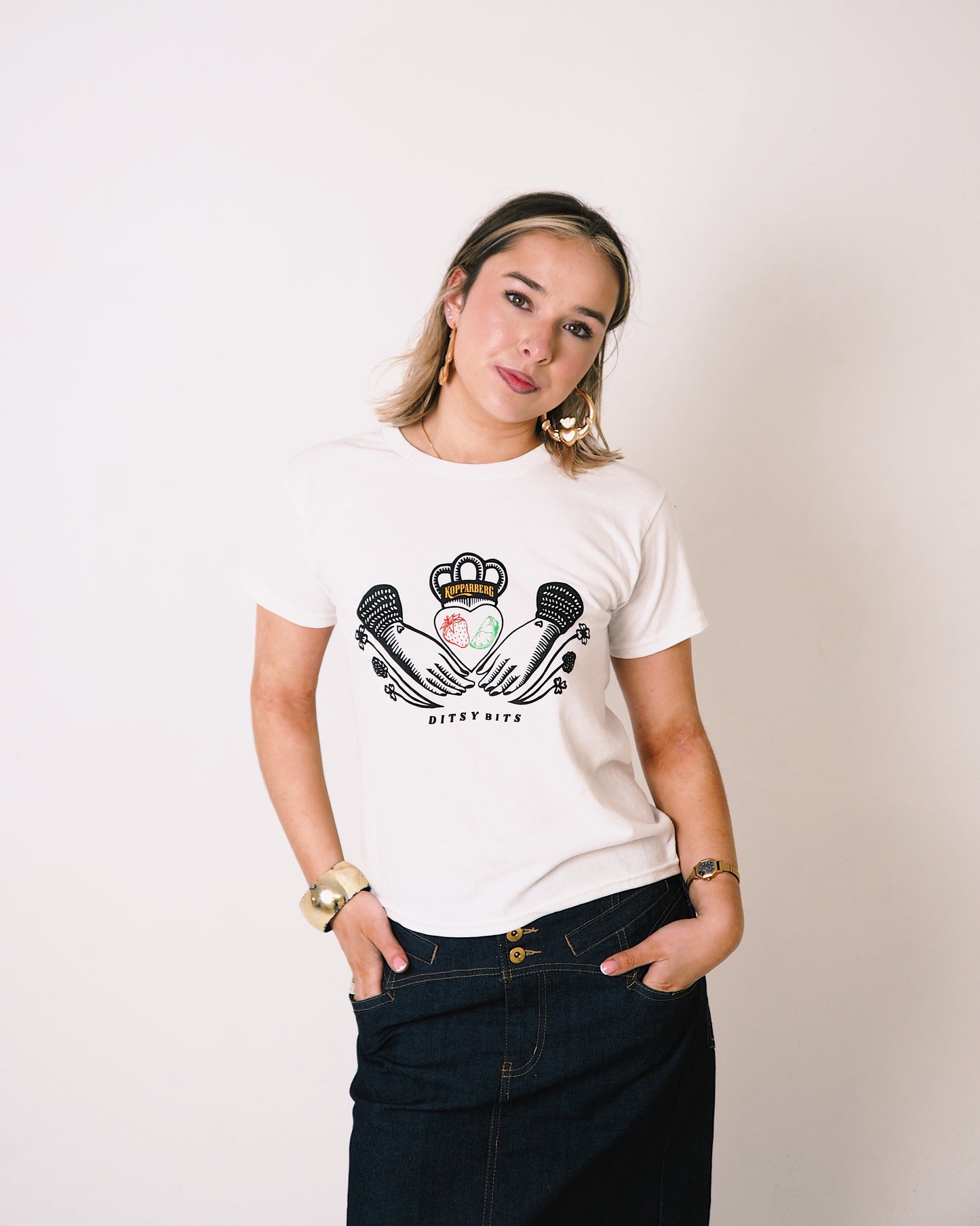 Ditsy Bits X KOPPARBERG Boxy Baby Tee