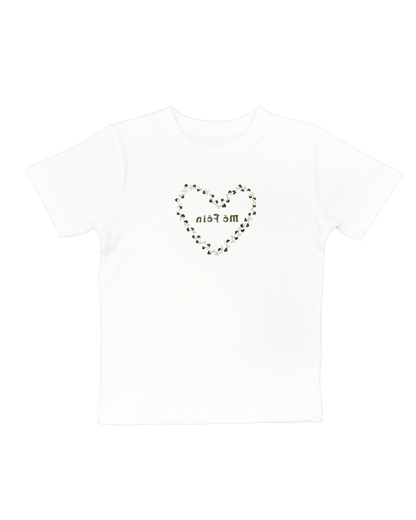 Mé Féin Baby Tee in White
