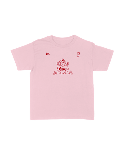 Celtic Claddagh Jersey in Baby Pink
