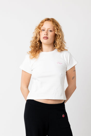 Ditsy Tee White