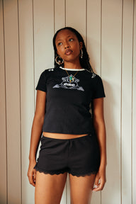 Claddagh Jersey in Black