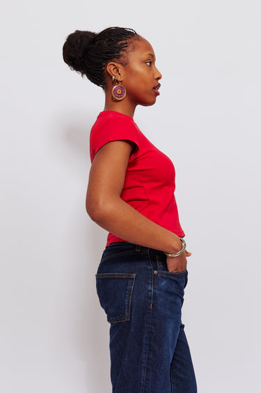 Sláinte Baby Tee Red