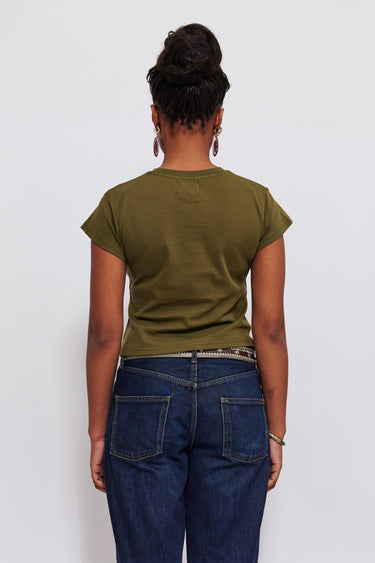Ditsy Tee Green