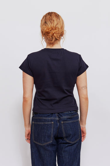 Ditsy Tee Navy